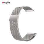 Bracelet acier inoxydable magnétique 18 mm
