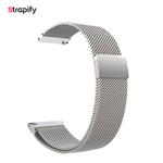 Bracelet acier inoxydable magnétique 18 mm