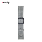Bracelet cuir style tissu 22 mm