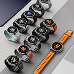 Bracelet silicone sport duo 22 mm