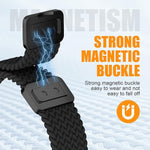 Bracelet tissu premium à connecteur magnétique 22 mm