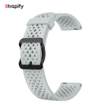 Bracelet silicone sport ventilé 22 mm