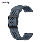 Bracelet silicone sport ventilé 22 mm