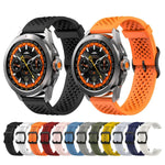 Bracelet silicone sport ventilé 22 mm