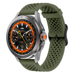 Bracelet silicone sport ventilé 22 mm