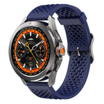 Bracelet silicone sport ventilé 22 mm