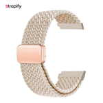 Bracelet tissu à fermeture magnétique 20 mm