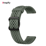 Bracelet silicone sport ventilé 22 mm