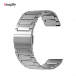 Bracelet acier inoxydable à fermeture magnétique 22 mm