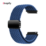 Bracelet tissu premium à connecteur magnétique 22 mm