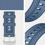 Bracelet nylon-silicone 22 mm