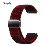 Bracelet tissu premium à connecteur magnétique 22 mm