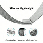 Bracelet acier inoxydable magnétique 18 mm